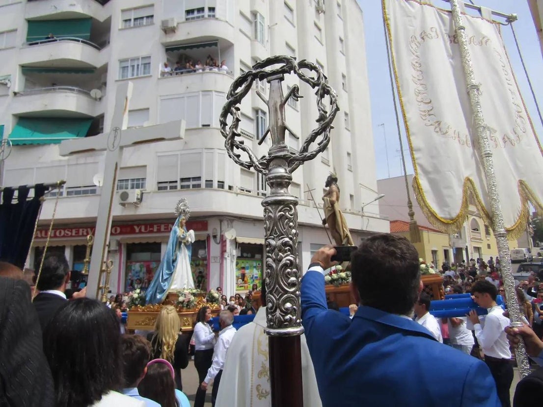 La Semana Santa ha brillado este año tras la pandemia en Almendralejo. 