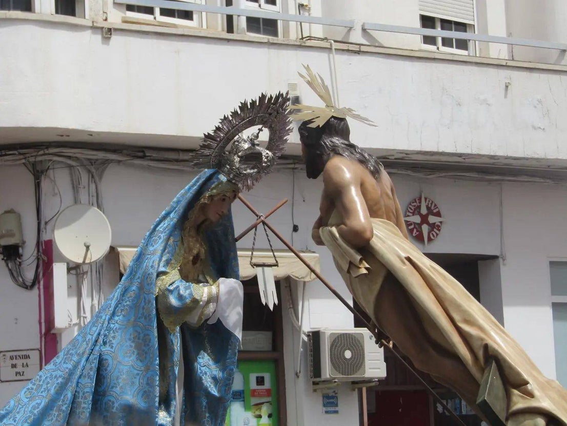 La Semana Santa ha brillado este año tras la pandemia en Almendralejo. 