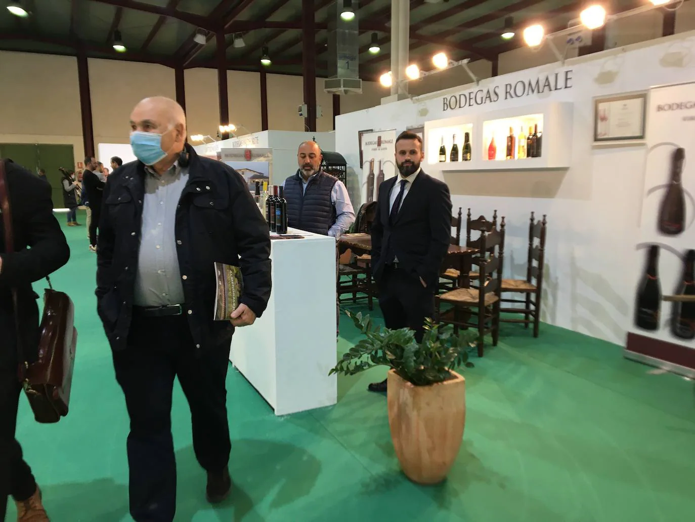 La 21º edición de Iberovinac llenó de gente de nuevo el Palacio del Vino. 