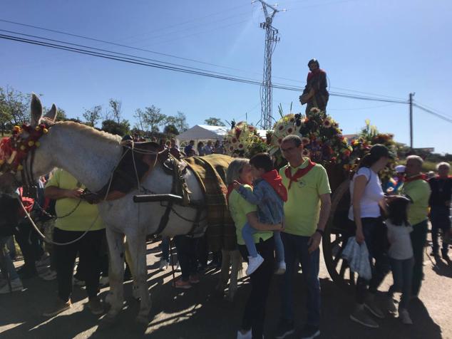 Este año la romería de San Marcos ha reunido a miles de personas en el camino a la ermita. 