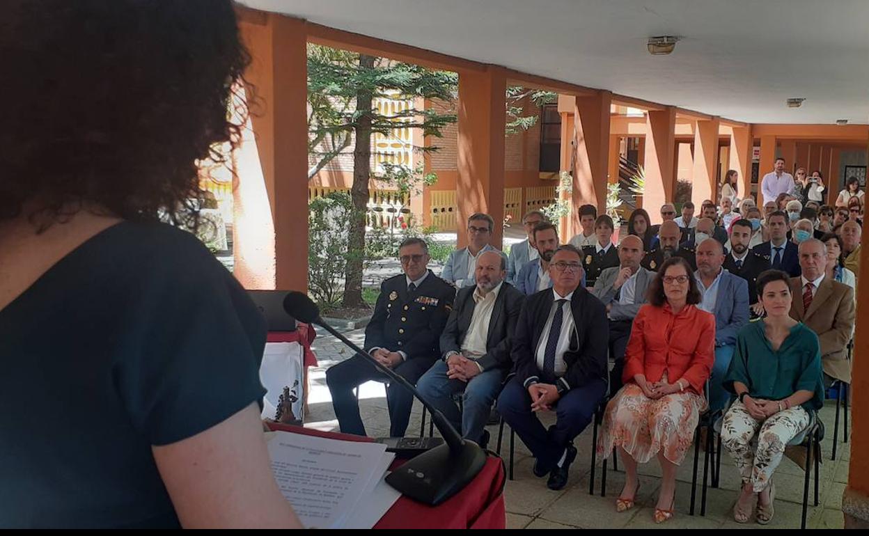 Asistentes a la clausura de las Jornadas de Enología de Santa Ana