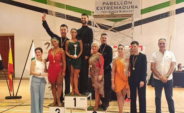 Parejas de baile de toda España han partipado en la primera jornada. 