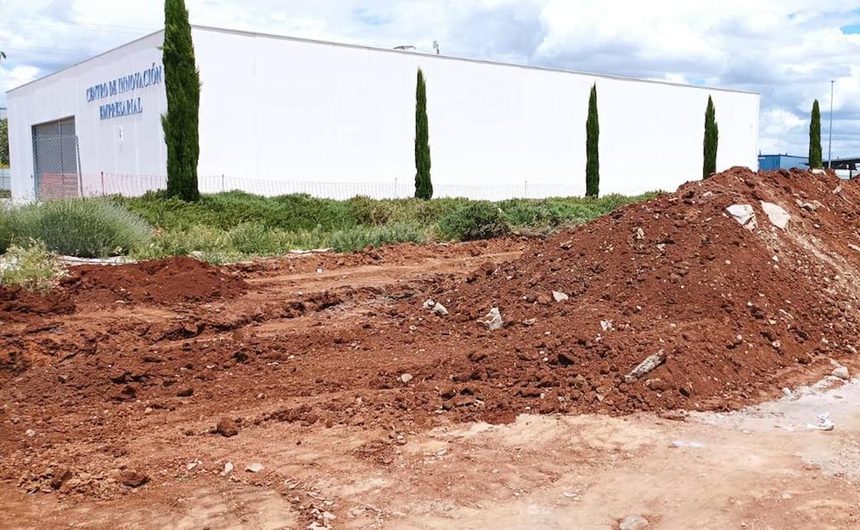 Las obras de la nueva sede sindical comenzaron hace unos días. 
