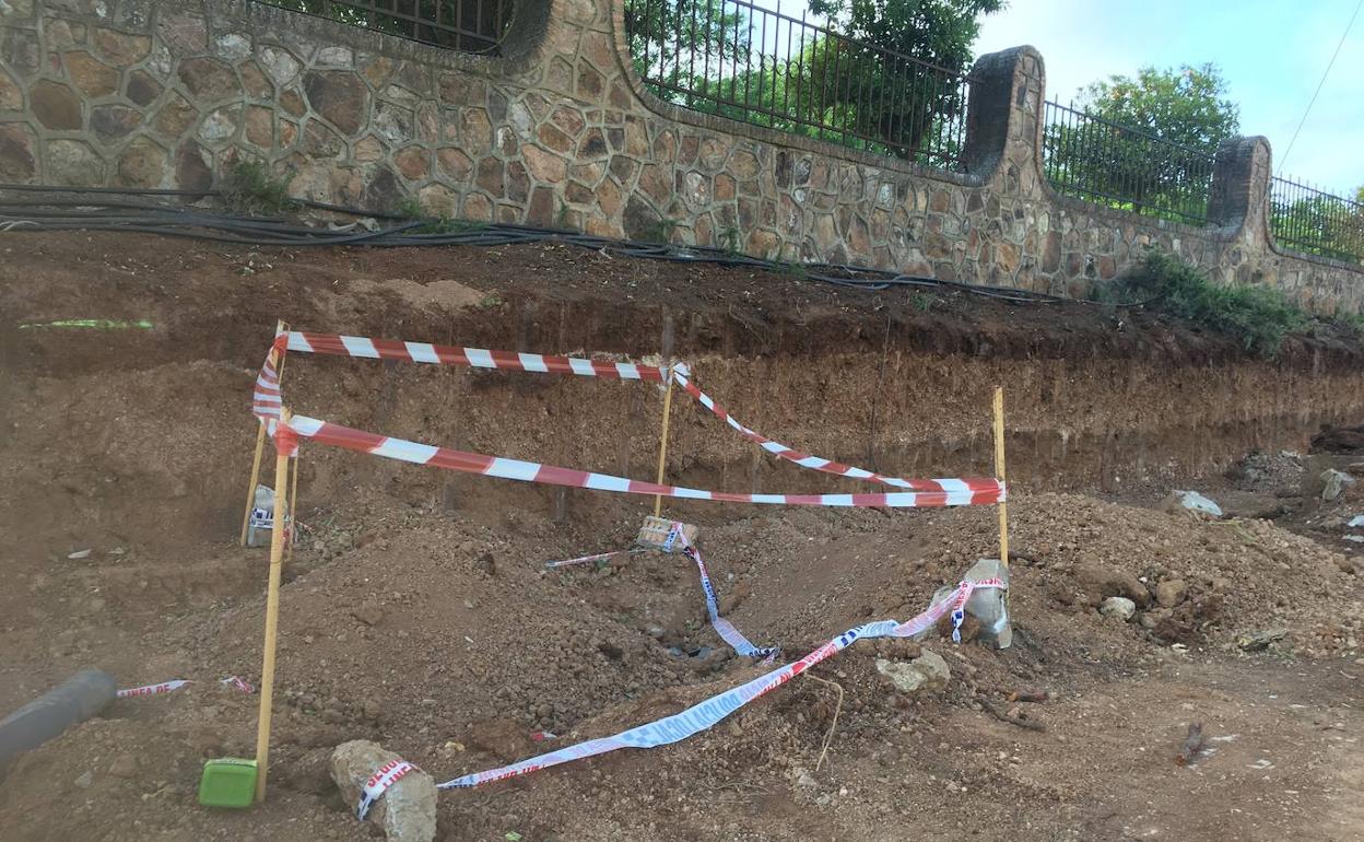 Patrimonio confirma la aparición de restos prehistóricos de un antiguo silo de cereales