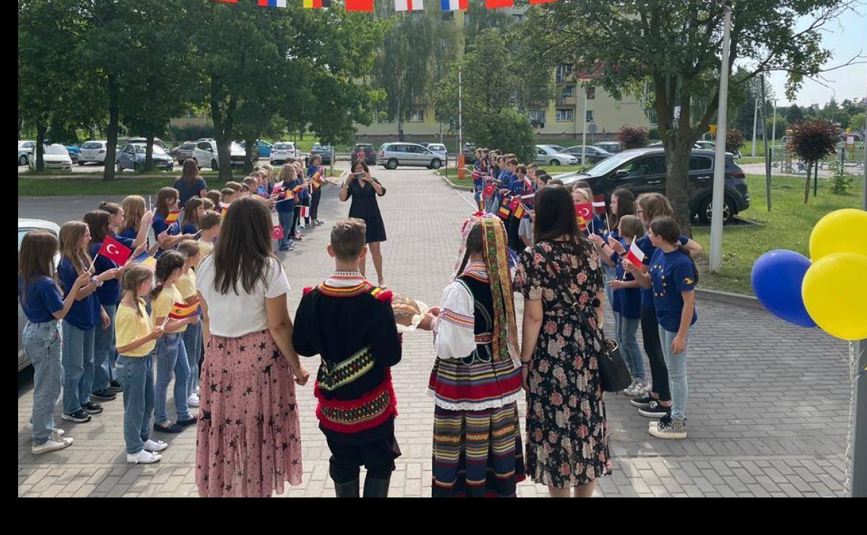 Alumnos y docentes del Ruta de la Plata inician su movilidad Erasmus a Polonia