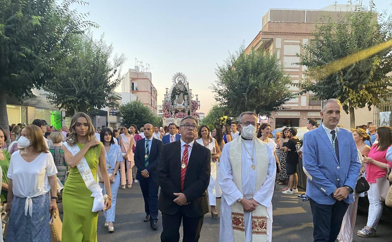La virgen de la Piedad vuelve a ver las calles llenas después de dos años