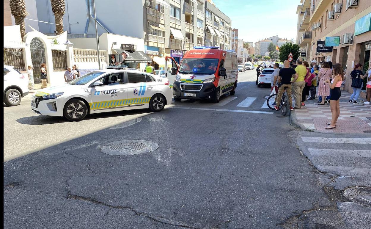 Una mujer ha sido atropellada en un paso de peatones de la avenida López de Ayala