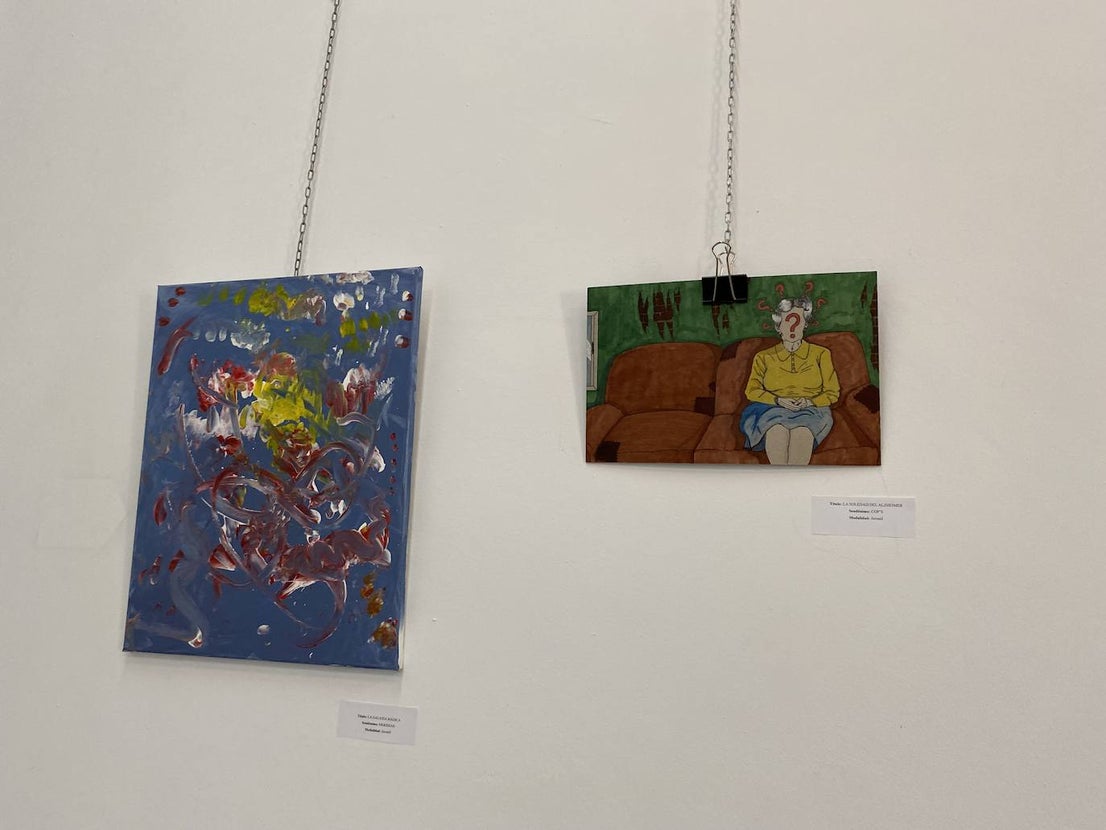 Este año se han presentado 55 obras al Certamen Miguel Antolín de pintura. 