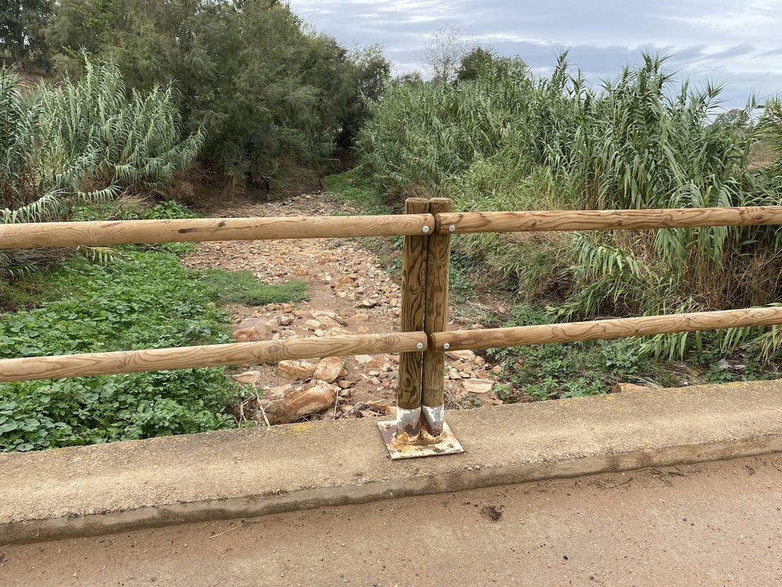 La Alberca Vieja es una de las zonas preparadas tras las riadas de 2021. 