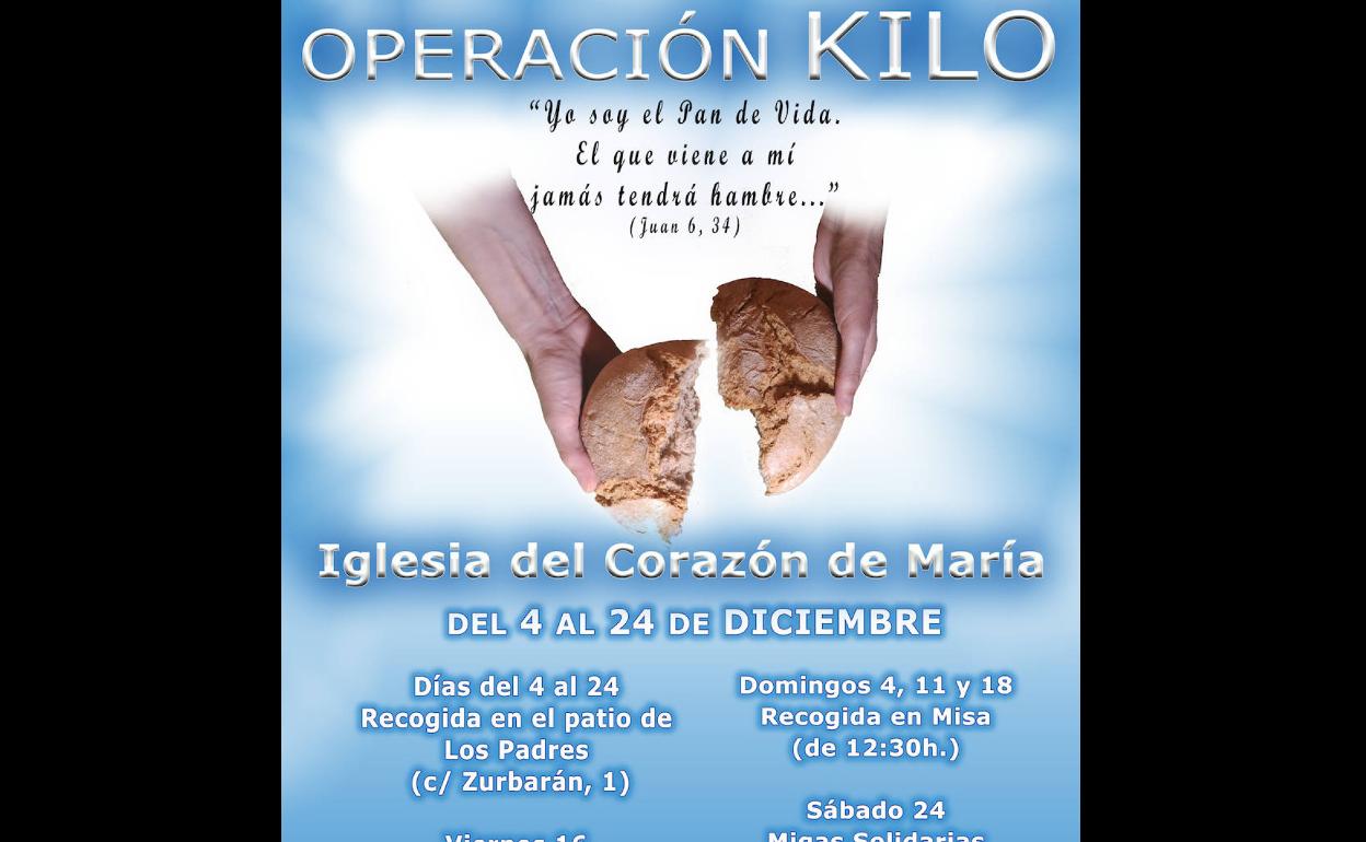 La Hermandad del Cristo del Amparo inicia la 'Operación Kilo'