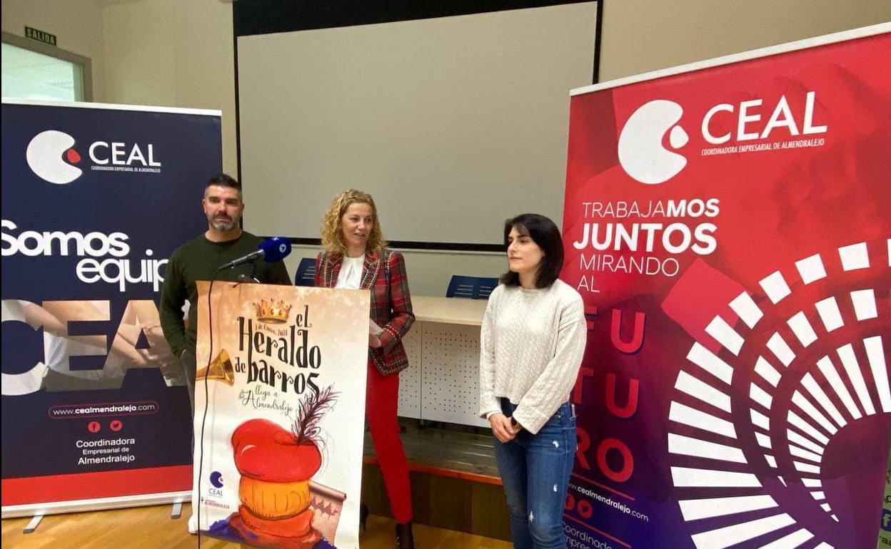 Juan José González, Myriam Lázaro y Tamara Rodríguez. 