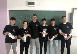 Los jóvenes que han participado en el proyecto.
