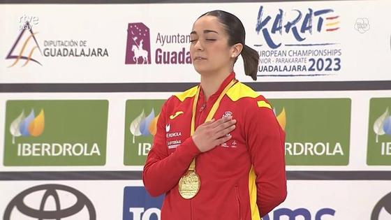 Paola García gana el Campeonato Europeo absoluto con 17 años