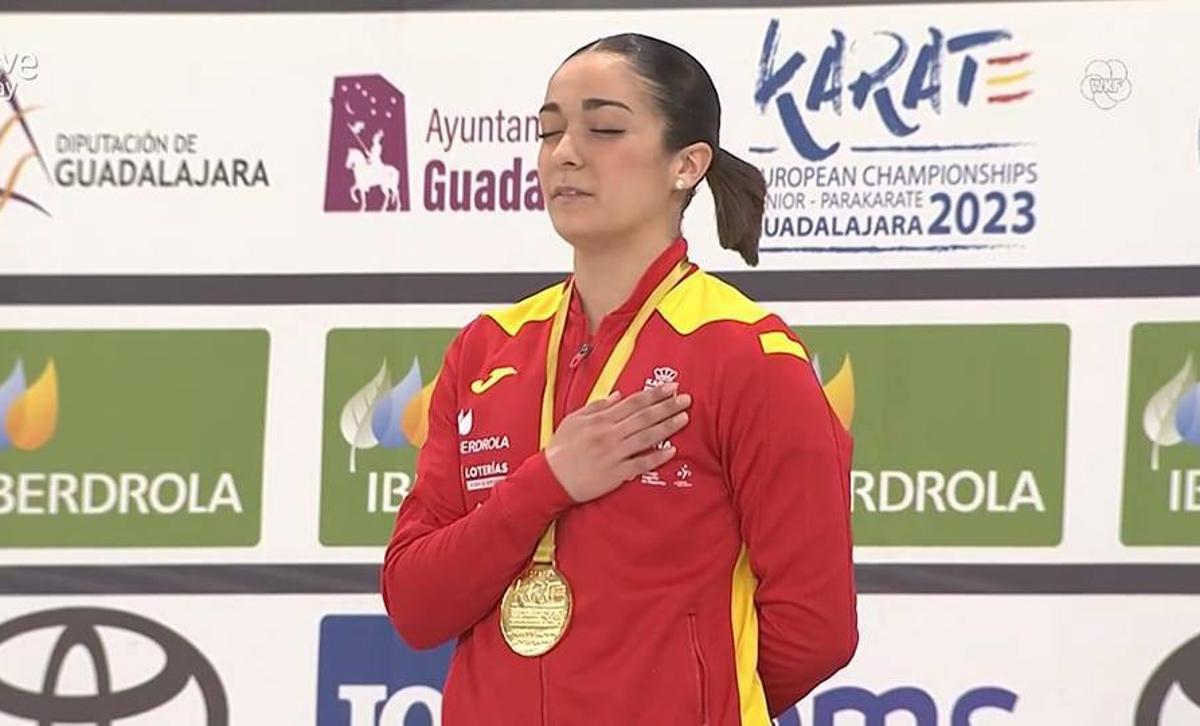 Paola García gana el Campeonato Europeo absoluto con 17 años