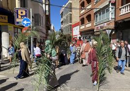 La procesión ha lucido en un soleado Domingo de Ramos.