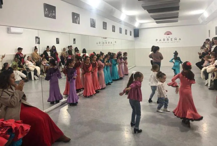 Escuela de bailes flamencos de La Parreña.
