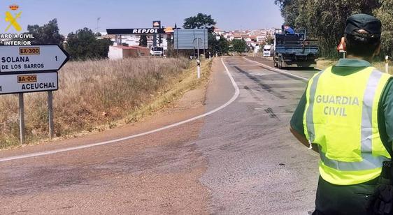 Auxiliado un camionero mientras sufría una enfermedad grave al volante