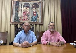 Responsables de la Adoración Nocturna Española de la sección de Almendralejo.