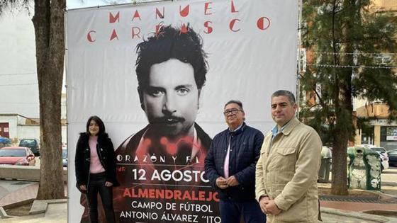 «Apenas quedan mil entradas» para el concierto de Manuel Carrasco