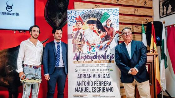 Antonio Ferrera y Escribano torearán en la Piedad junto al rejoneador Adrián Venegas