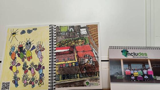 Includes saca a la venta su calendario solidario