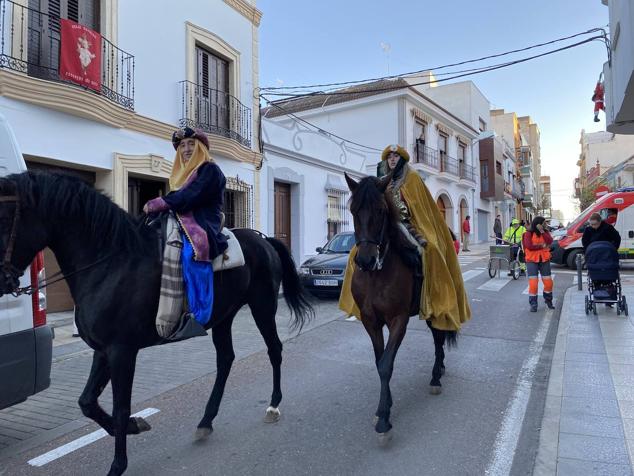 Fotos: El Heraldo de Barros anticipa la llegada de los Reyes Magos