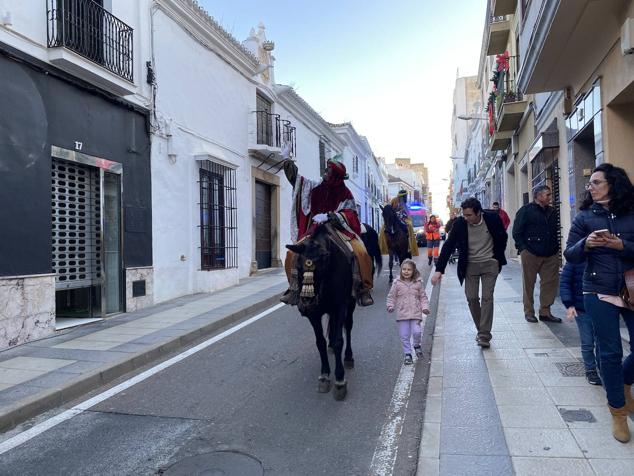 Fotos: El Heraldo de Barros anticipa la llegada de los Reyes Magos