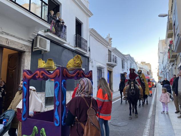 Fotos: El Heraldo de Barros anticipa la llegada de los Reyes Magos