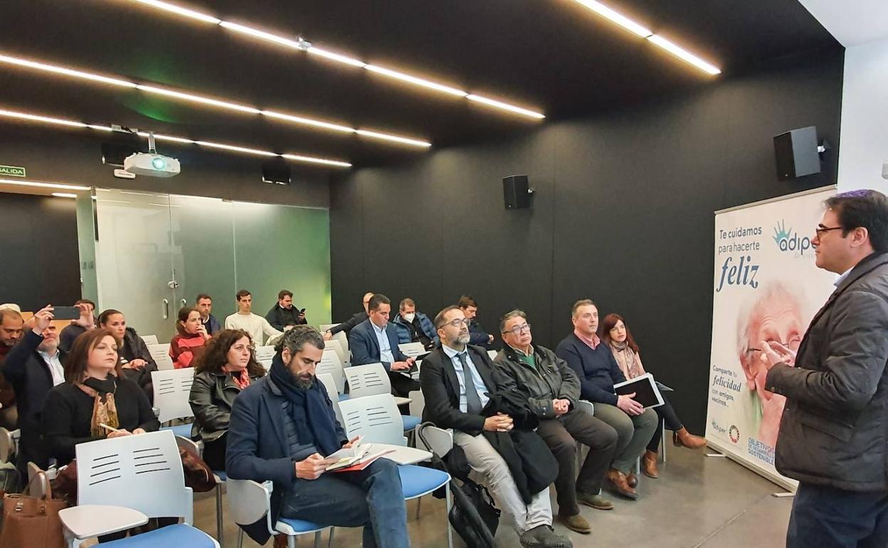 La presentación tuvo lugar en la Residencia de Emprendedores. 