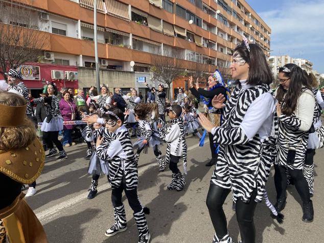 El desfile discurrió por la avenida de La Paz. 