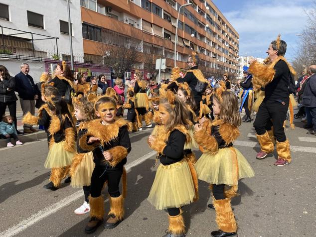 El desfile discurrió por la avenida de La Paz. 