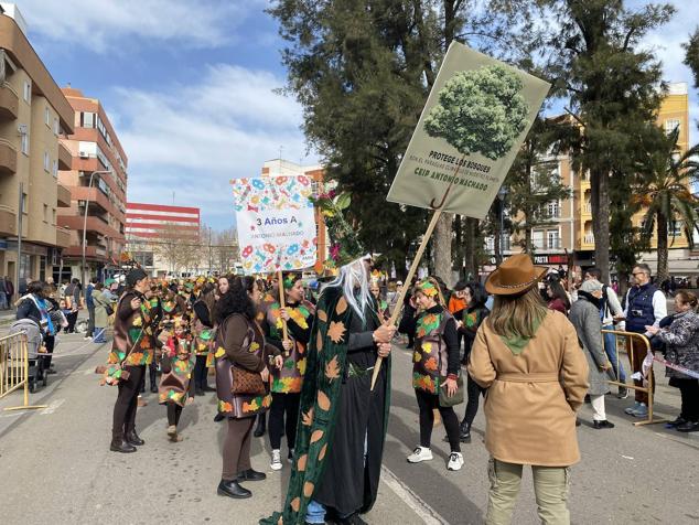 El desfile discurrió por la avenida de La Paz. 