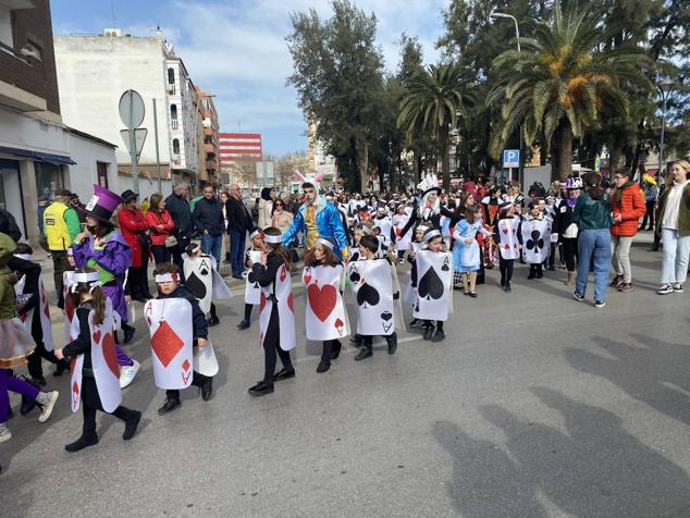 El desfile discurrió por la avenida de La Paz. 