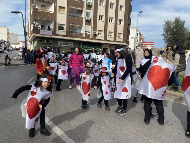 El desfile discurrió por la avenida de La Paz. 