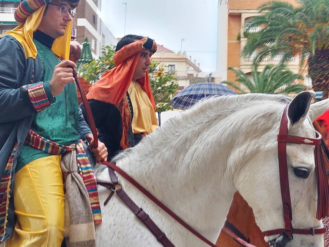 El Heraldo de Barros bajo la lluvia