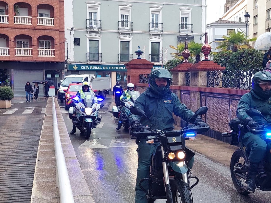 El Heraldo de Barros bajo la lluvia