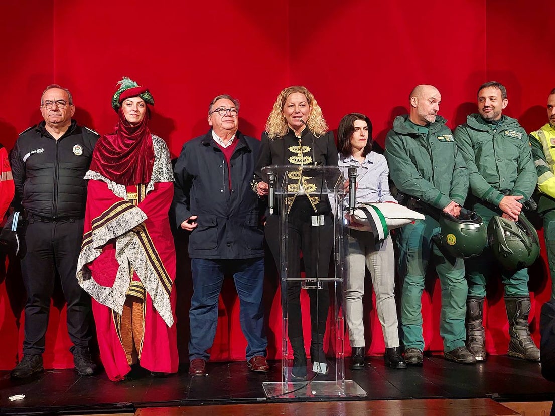 El Heraldo de Barros bajo la lluvia