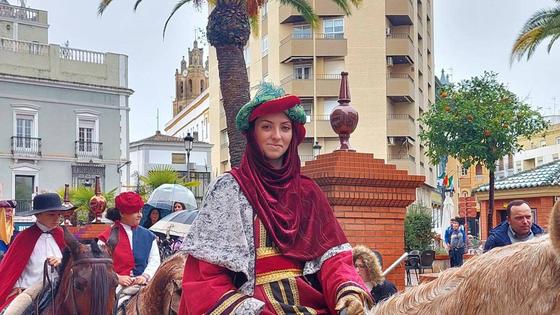 El Heraldo de Barros bajo la lluvia