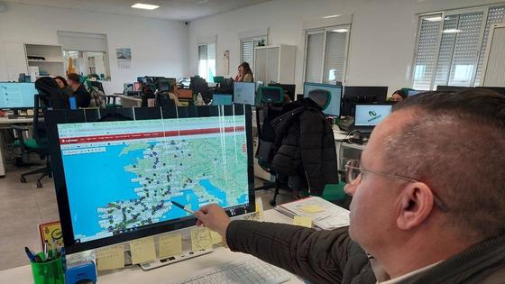 José Noriega: «Tenemos 110 camiones parados en Francia, algunos desde hace una semana»