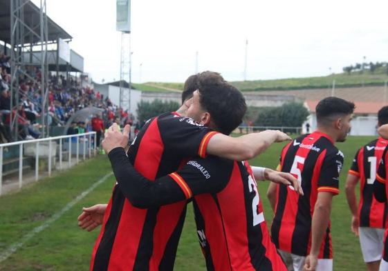 Imagen del partido disputado en Ribera del Fresno