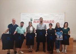 Algunos de los participantes en la actividad de este viernes