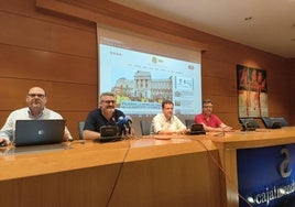 Cajalmendralejo acogió la presentación de la nueva web