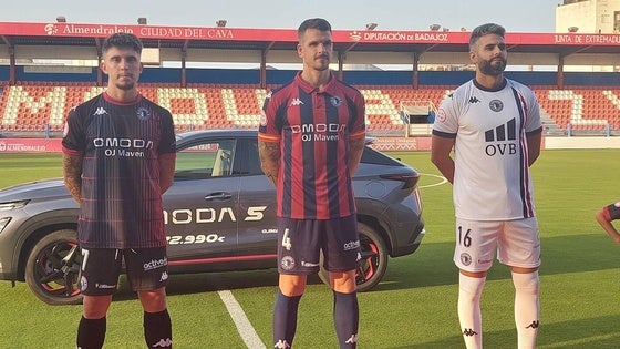 Pardo, preparado para bajar al barro con el CD Extremadura