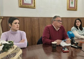 Ramírez Morán durante su comparecencia fin de año ante la prensa