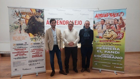 Tres festejos forman parte de la programación taurina para este año