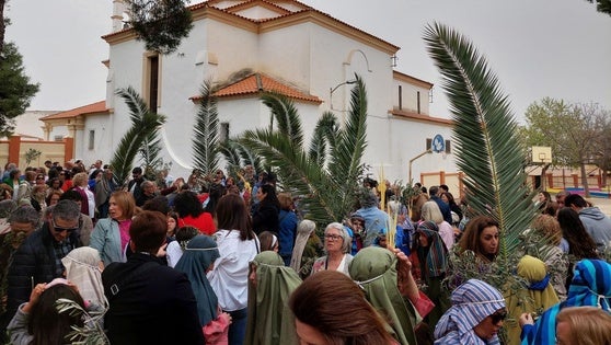 La Borriquita y La Burrita, primeros desfiles procesionales en la ciudad