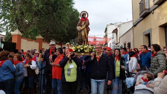 El traslado de San Marcos este domingo iniciará las actividades de la romería