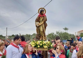 Un momento de la procesión celebrada el pasado año