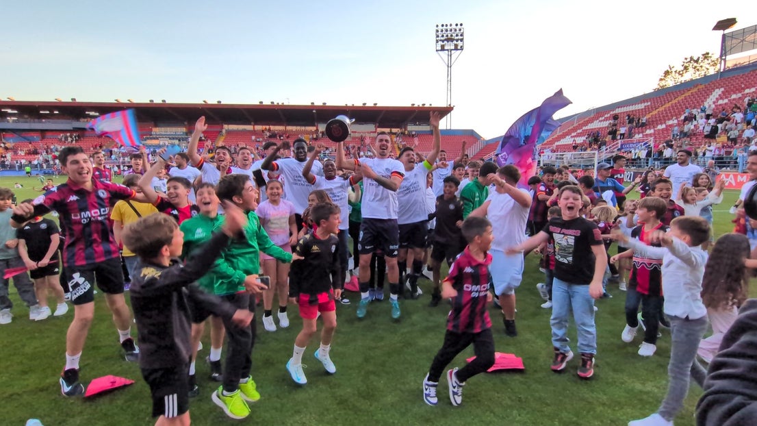 El CD Extremadura asciende a Segunda RFEF