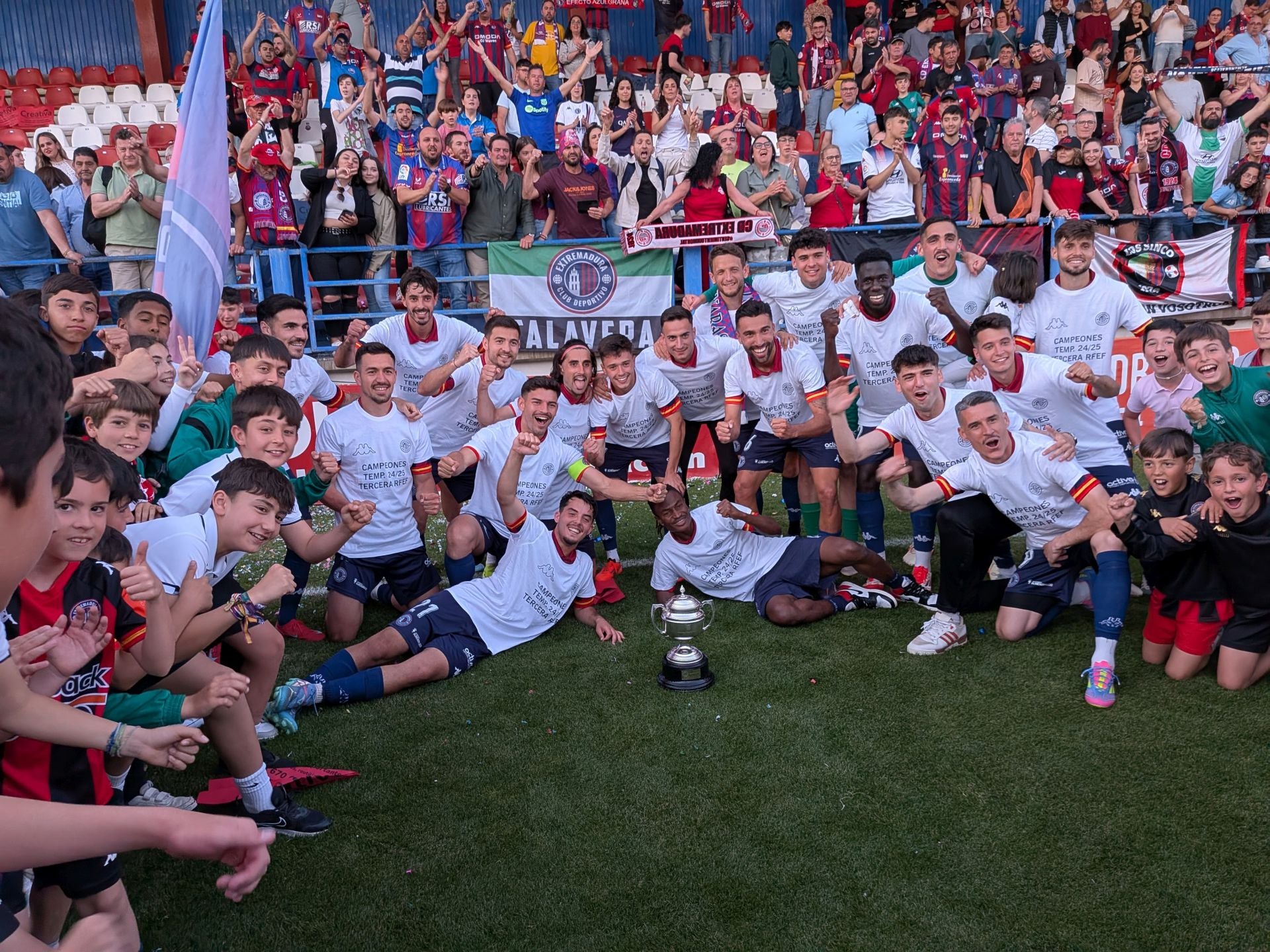 El CD Extremadura asciende a Segunda RFEF